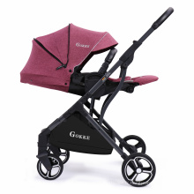 Cadre en aluminium léger robuste Poussette de bébé Good Bebe avec roues en PU